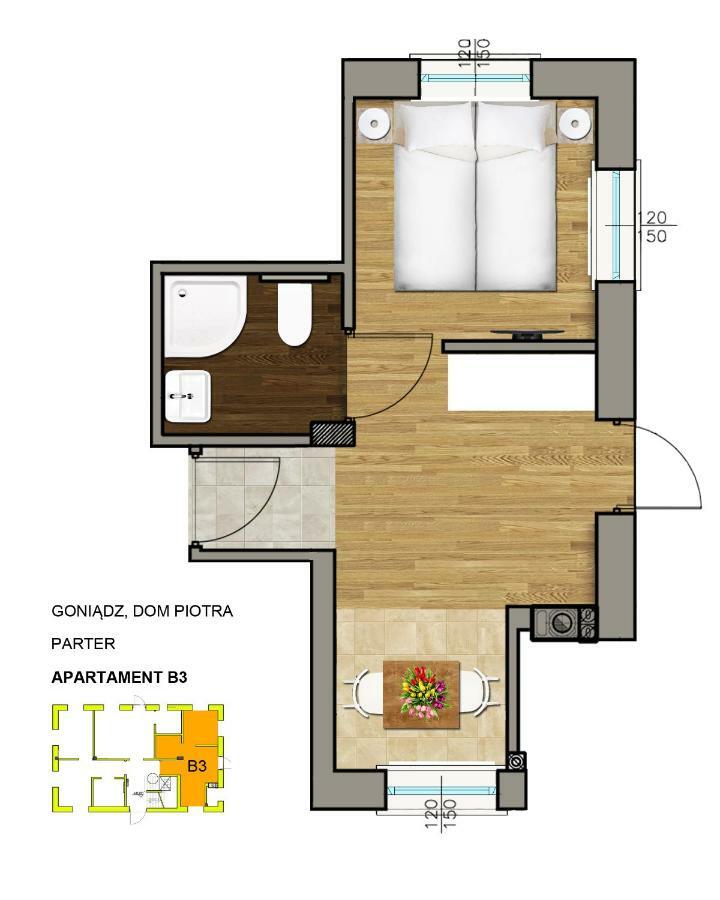 Dom Piotra Apartment Goniadz Exterior foto